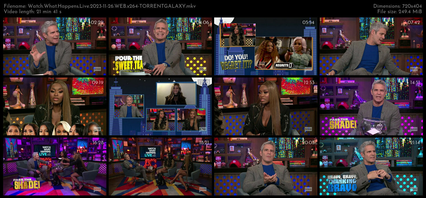 Watch What Happens Live 2023 11 26 WEB x264 TORRENTGALAXY