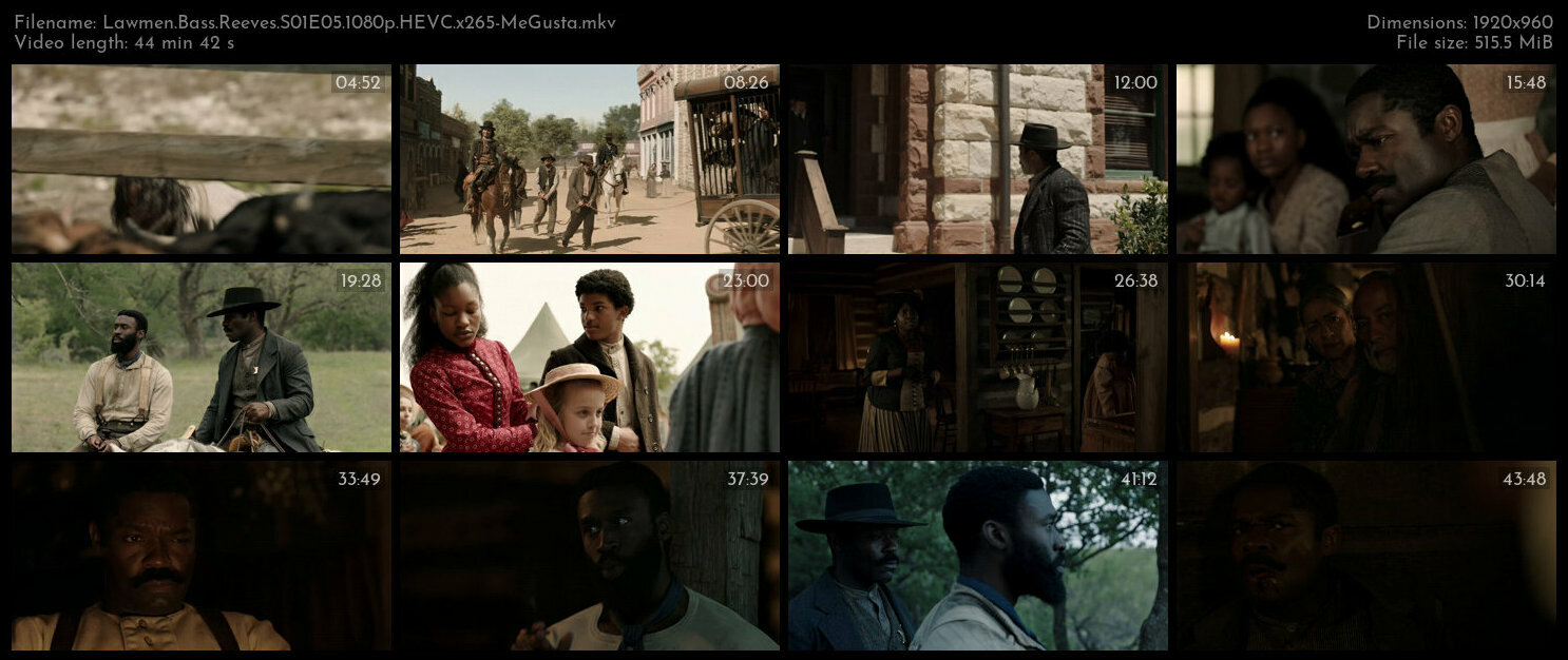 Lawmen Bass Reeves S01E05 1080p HEVC x265 MeGusta TGx