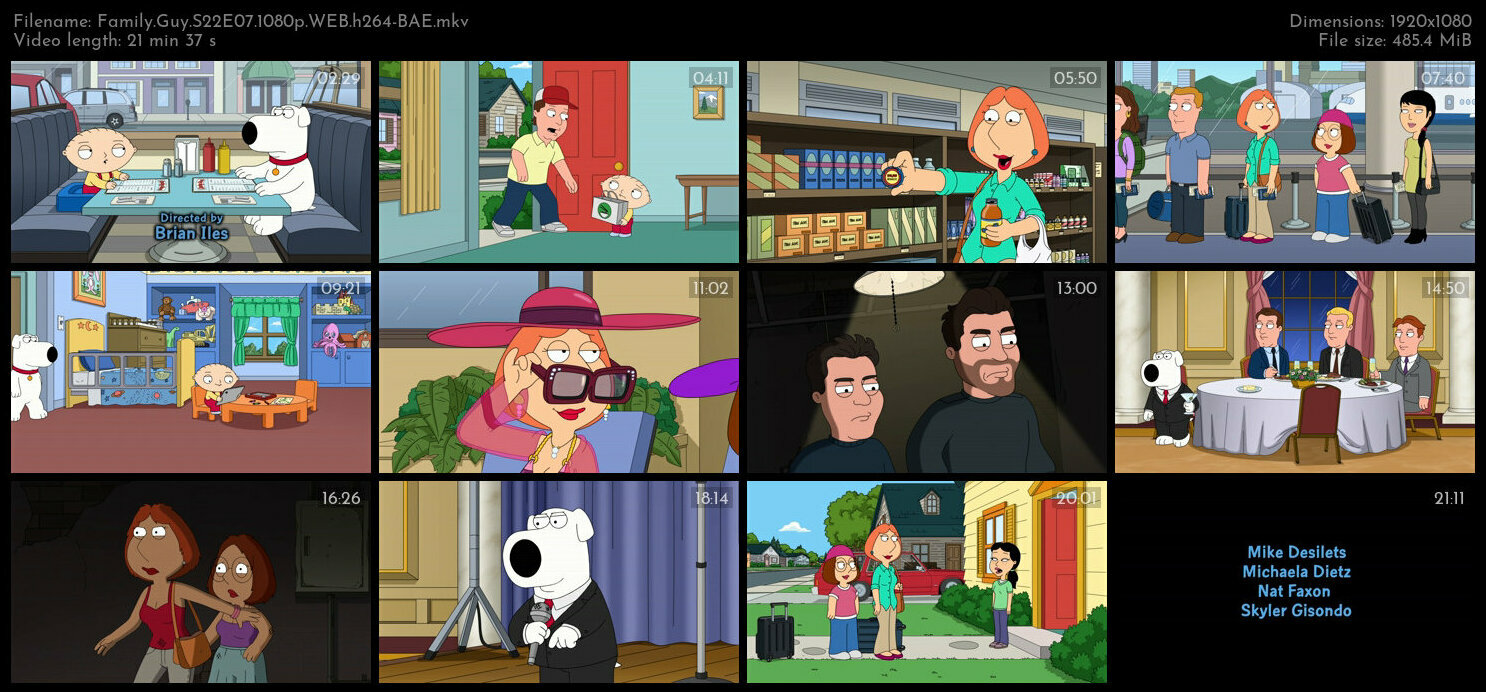 Family Guy S22E07 1080p WEB h264 BAE TGx