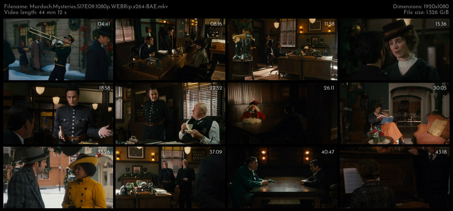 Murdoch Mysteries S17E09 1080p WEBRip x264 BAE TGx