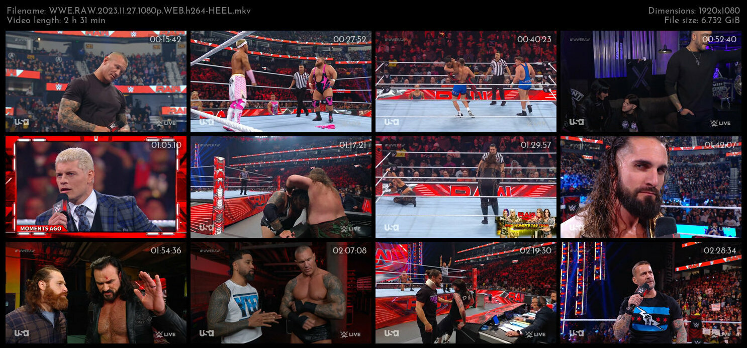 WWE RAW 2023 11 27 1080p WEB h264 HEEL TGx