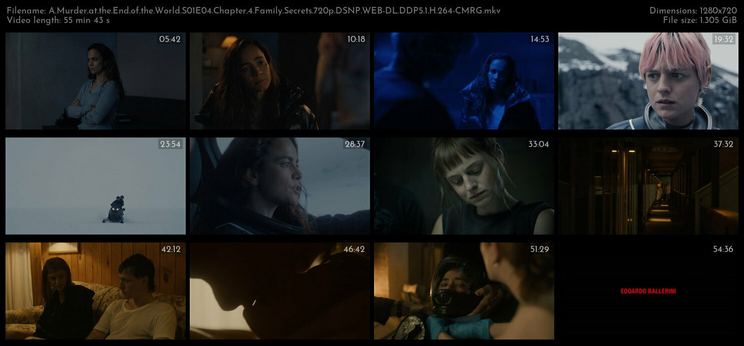 A Murder at the End of the World S01E04 Chapter 4 Family Secrets 720p DSNP WEB DL DDP5 1 H 264 CMRG