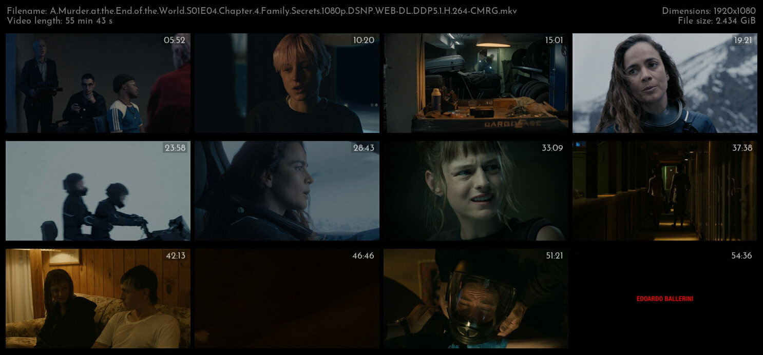 A Murder at the End of the World S01E04 Chapter 4 Family Secrets 1080p DSNP WEB DL DDP5 1 H 264 CMRG