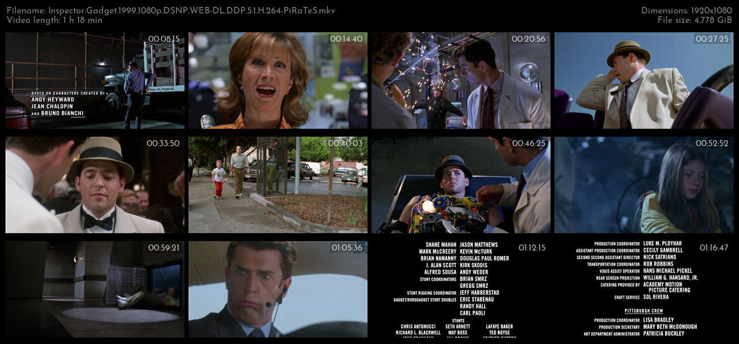 Inspector Gadget 1999 1080p DSNP WEB DL DDP 5 1 H 264 PiRaTeS TGx