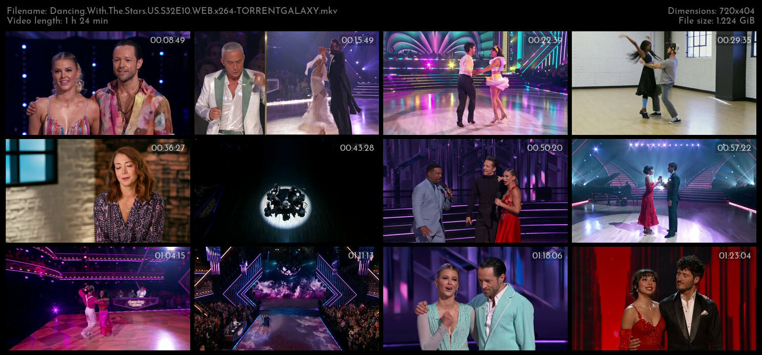 Dancing With The Stars US S32E10 WEB x264 TORRENTGALAXY