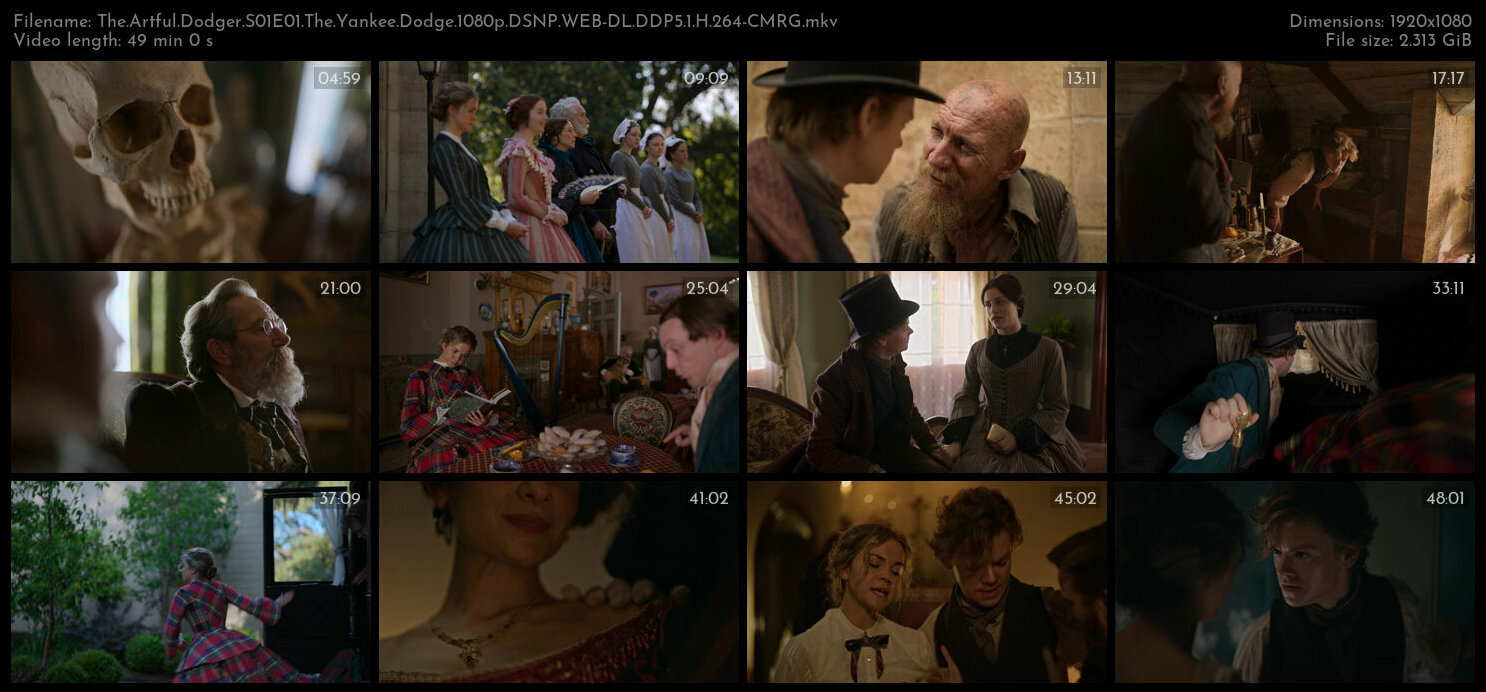 The Artful Dodger S01E01 The Yankee Dodge 1080p DSNP WEB DL DDP5 1 H 264 CMRG TGx