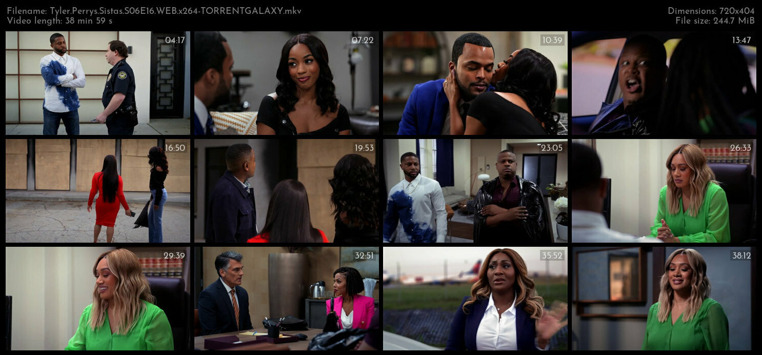 Tyler Perrys Sistas S06E16 WEB x264 TORRENTGALAXY