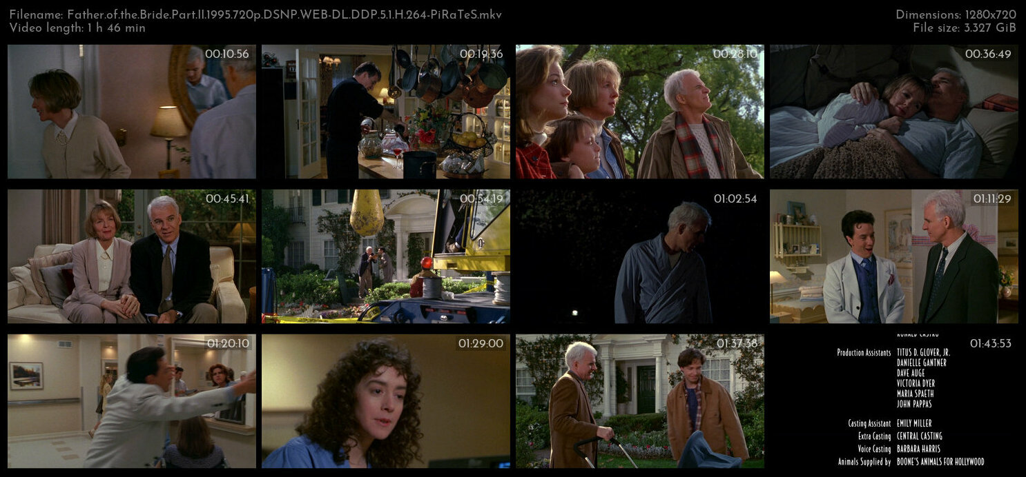 Father of the Bride Part II 1995 720p DSNP WEB DL DDP 5 1 H 264 PiRaTeS TGx