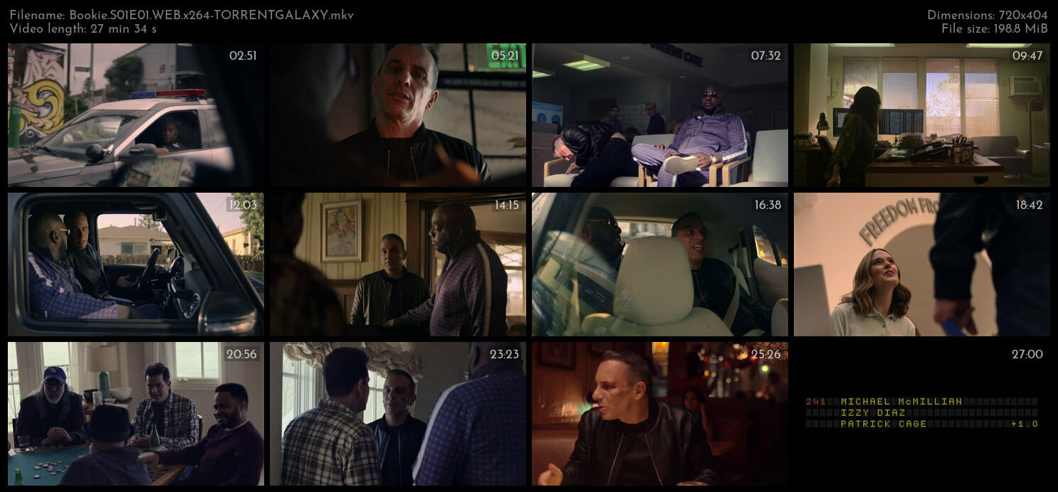 Bookie S01E01 WEB x264 TORRENTGALAXY