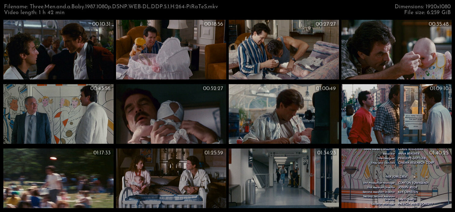 Three Men and a Baby 1987 1080p DSNP WEB DL DDP 5 1 H 264 PiRaTeS TGx