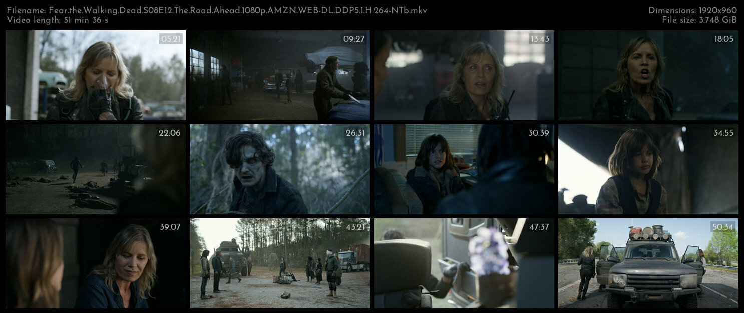 Fear the Walking Dead S08E12 The Road Ahead 1080p AMZN WEB DL DDP5 1 H 264 NTb TGx