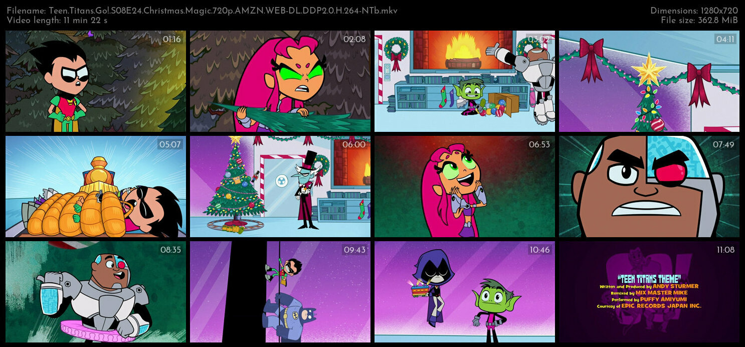 Teen Titans Go S08E24 Christmas Magic 720p AMZN WEB DL DDP2 0 H 264 NTb TGx