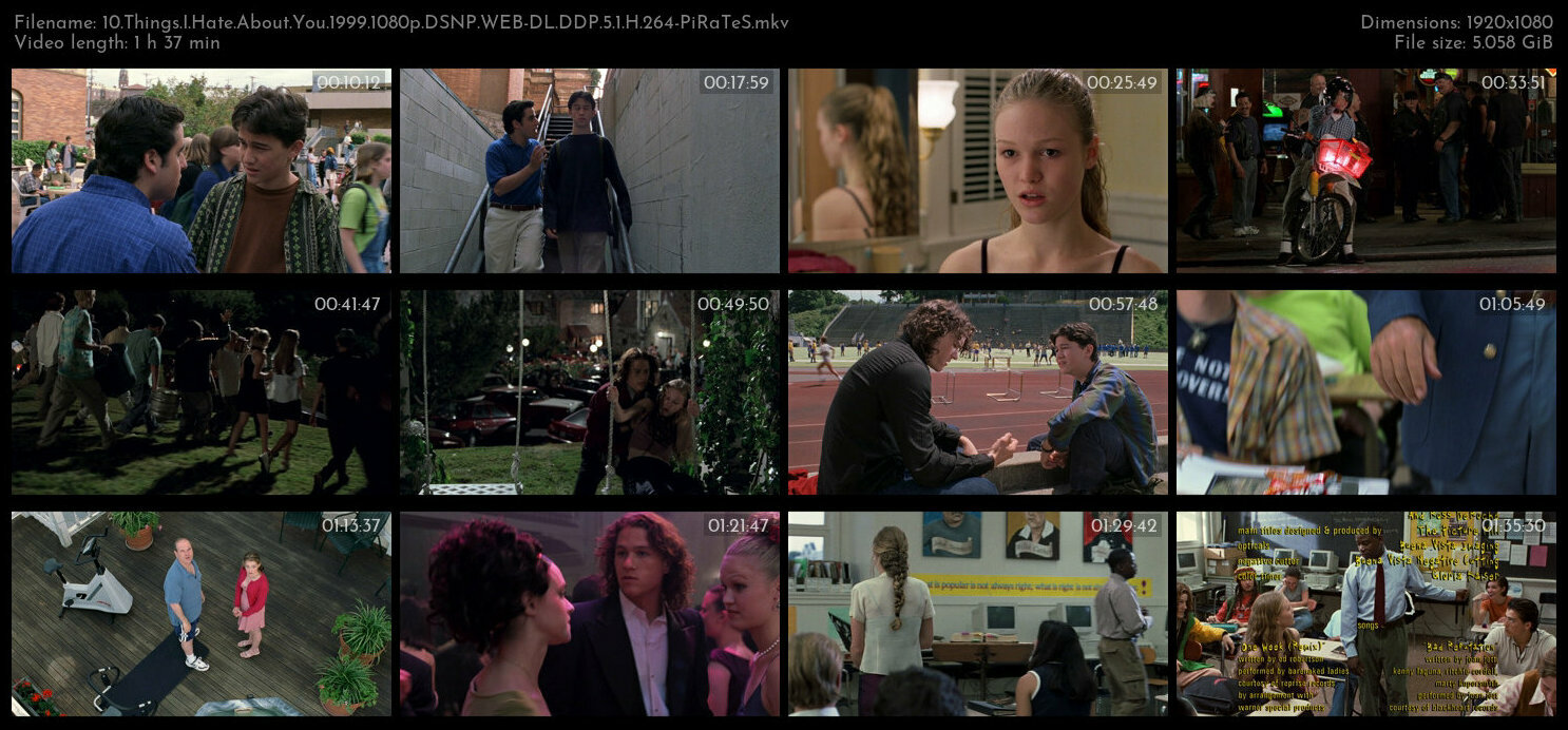 10 Things I Hate About You 1999 1080p DSNP WEB DL DDP 5 1 H 264 PiRaTeS TGx