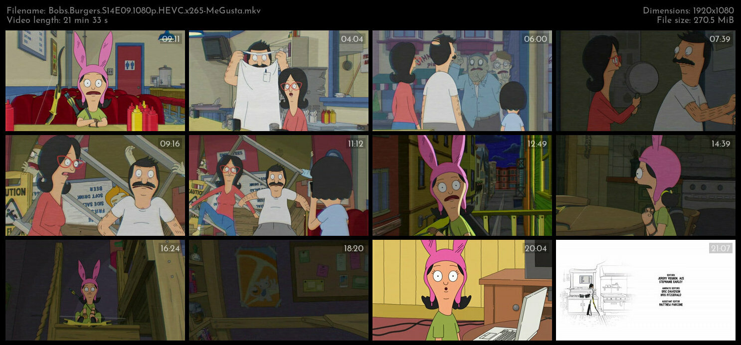 Bobs Burgers S14E09 1080p HEVC x265 MeGusta TGx