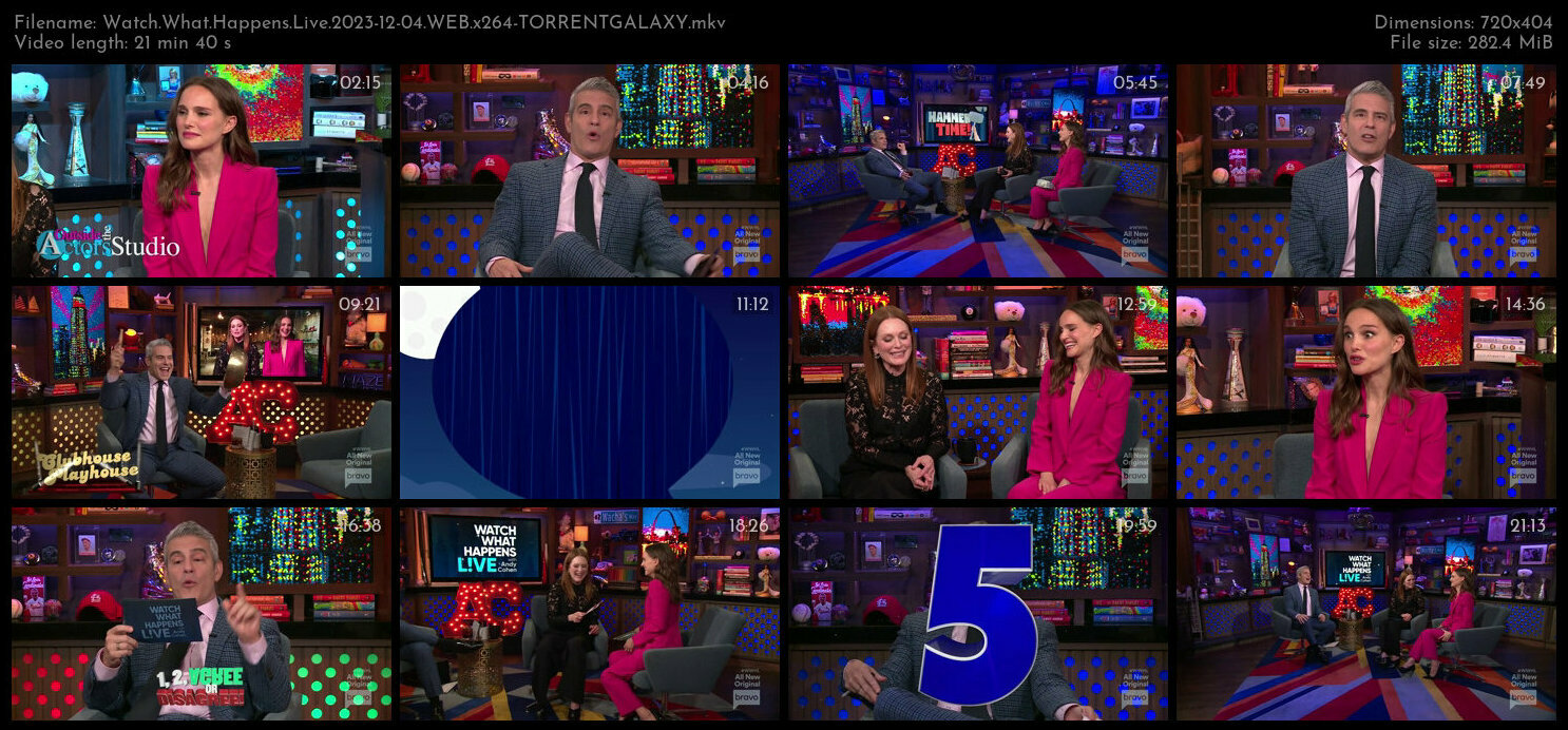 Watch What Happens Live 2023 12 04 WEB x264 TORRENTGALAXY