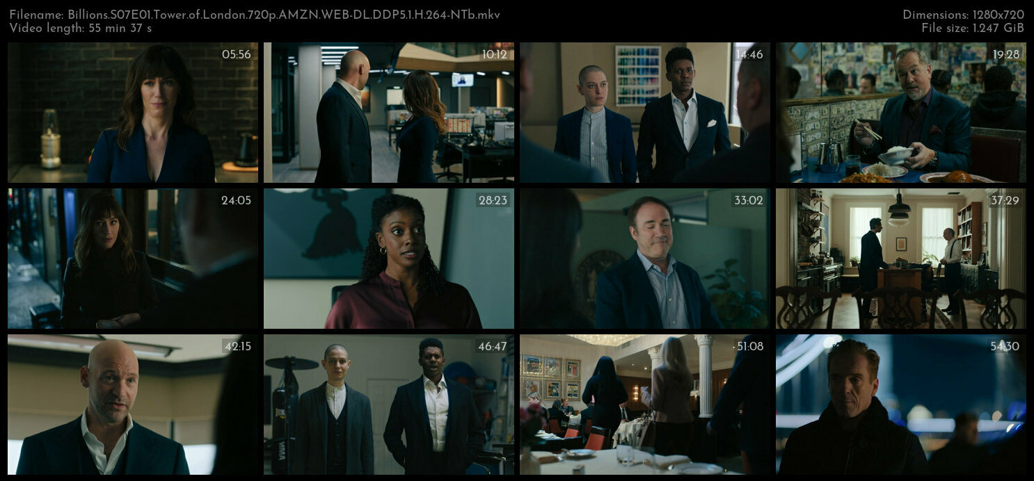 Billions S07E01 Tower of London 720p AMZN WEB DL DDP5 1 H 264 NTb TGx