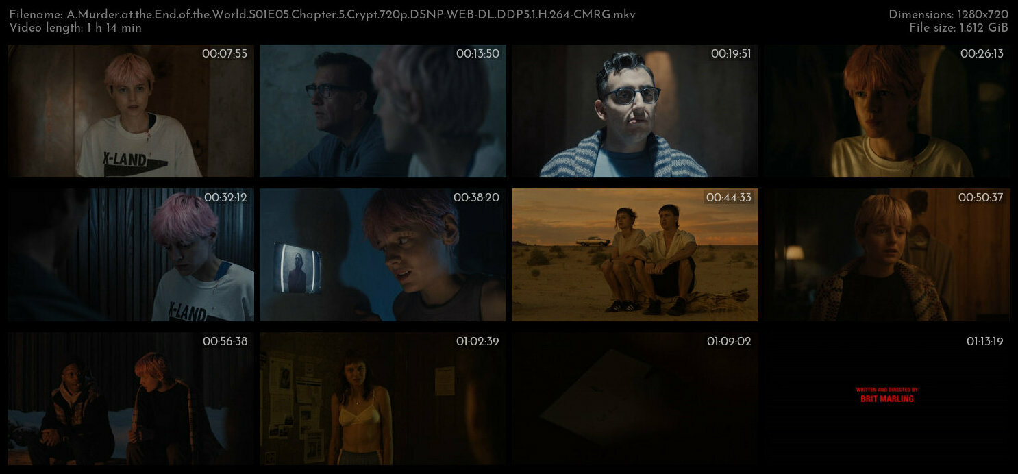 A Murder at the End of the World S01E05 Chapter 5 Crypt 720p DSNP WEB DL DDP5 1 H 264 CMRG TGx