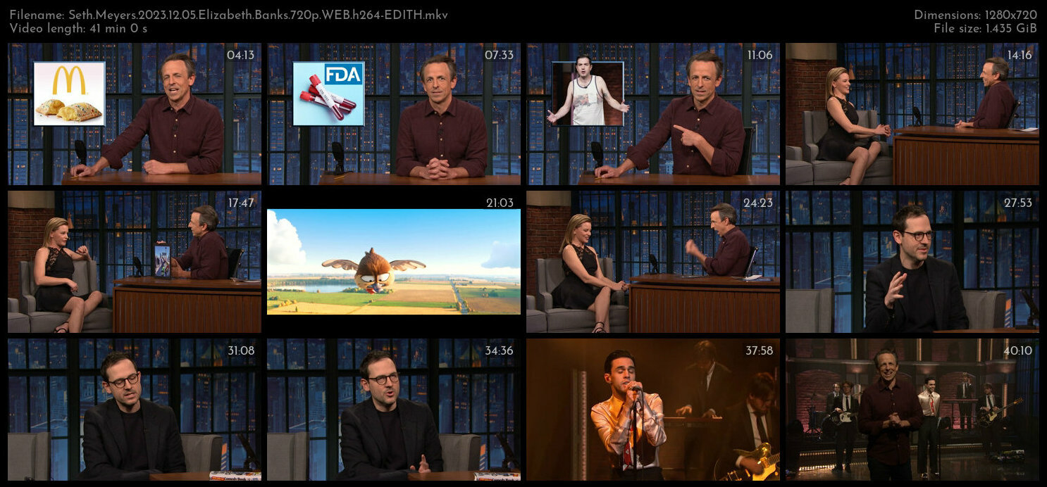 Seth Meyers 2023 12 05 Elizabeth Banks 720p WEB h264 EDITH TGx