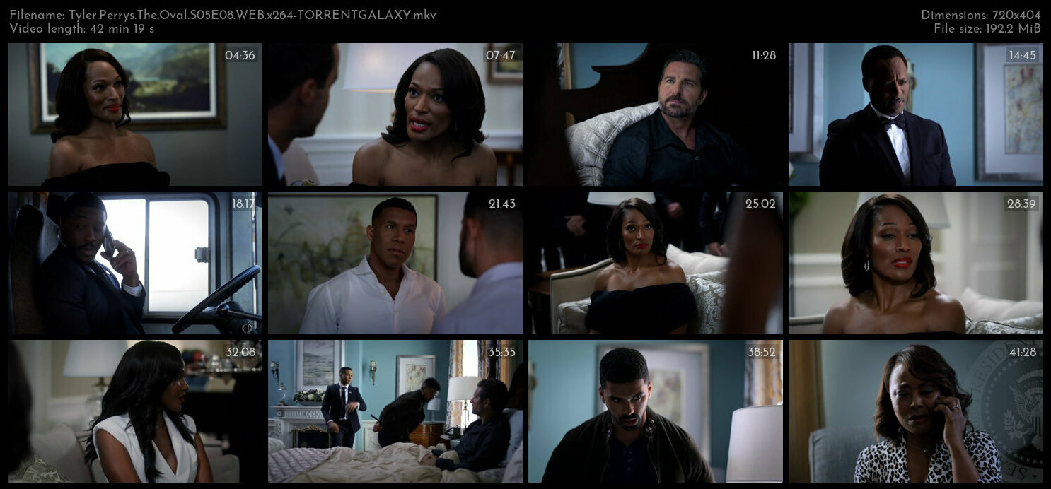 Tyler Perrys The Oval S05E08 WEB x264 TORRENTGALAXY