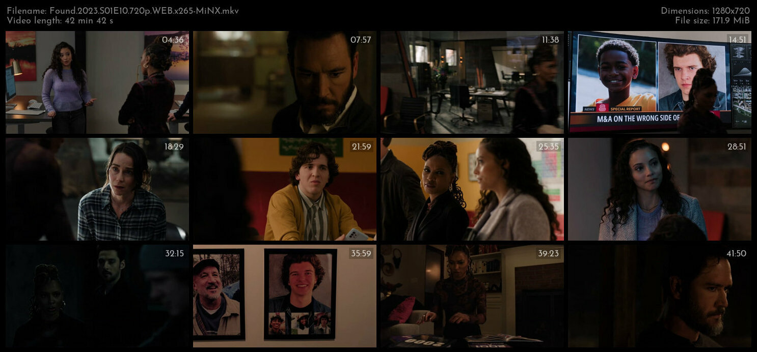 Found 2023 S01E10 720p WEB x265 MiNX TGx