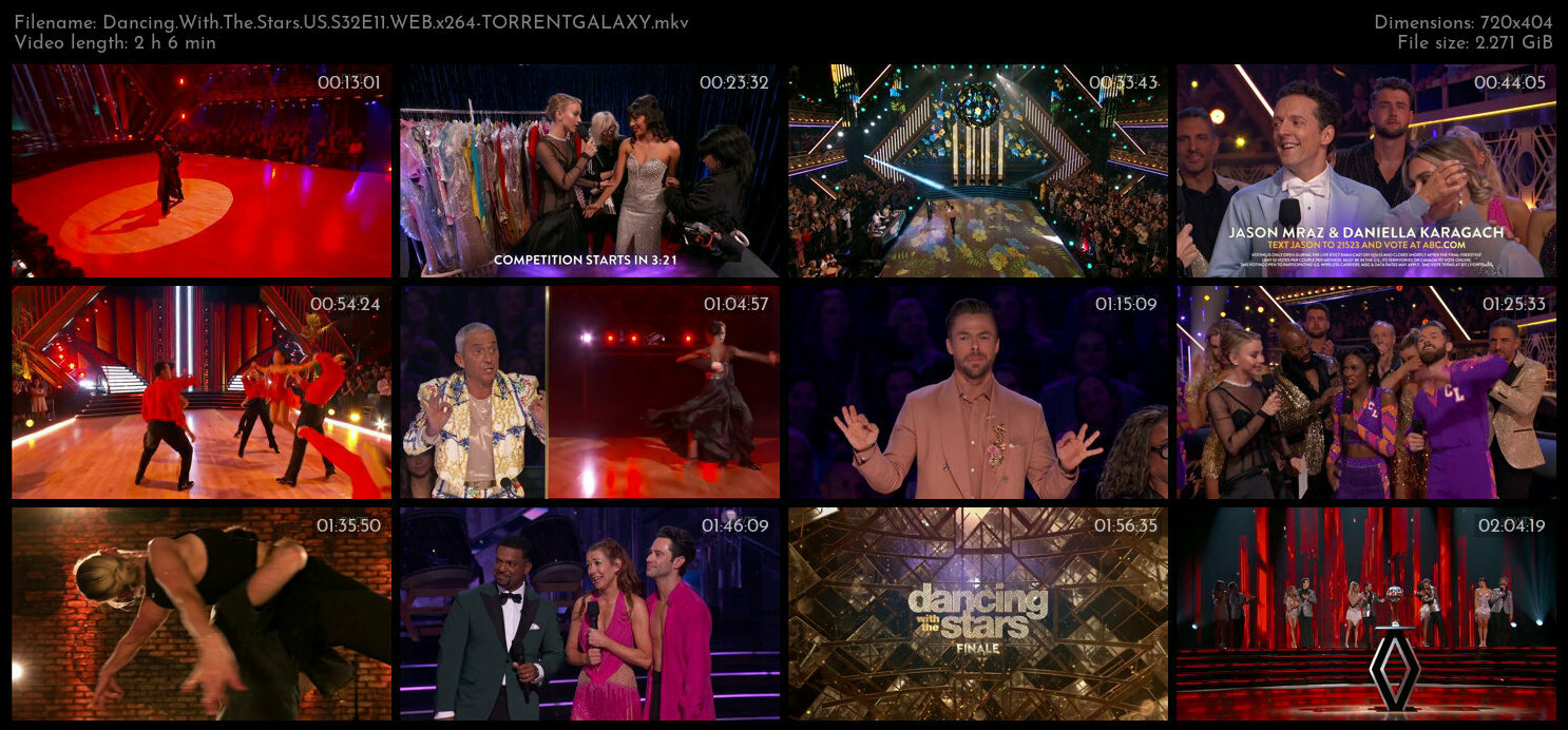 Dancing With The Stars US S32E11 WEB x264 TORRENTGALAXY