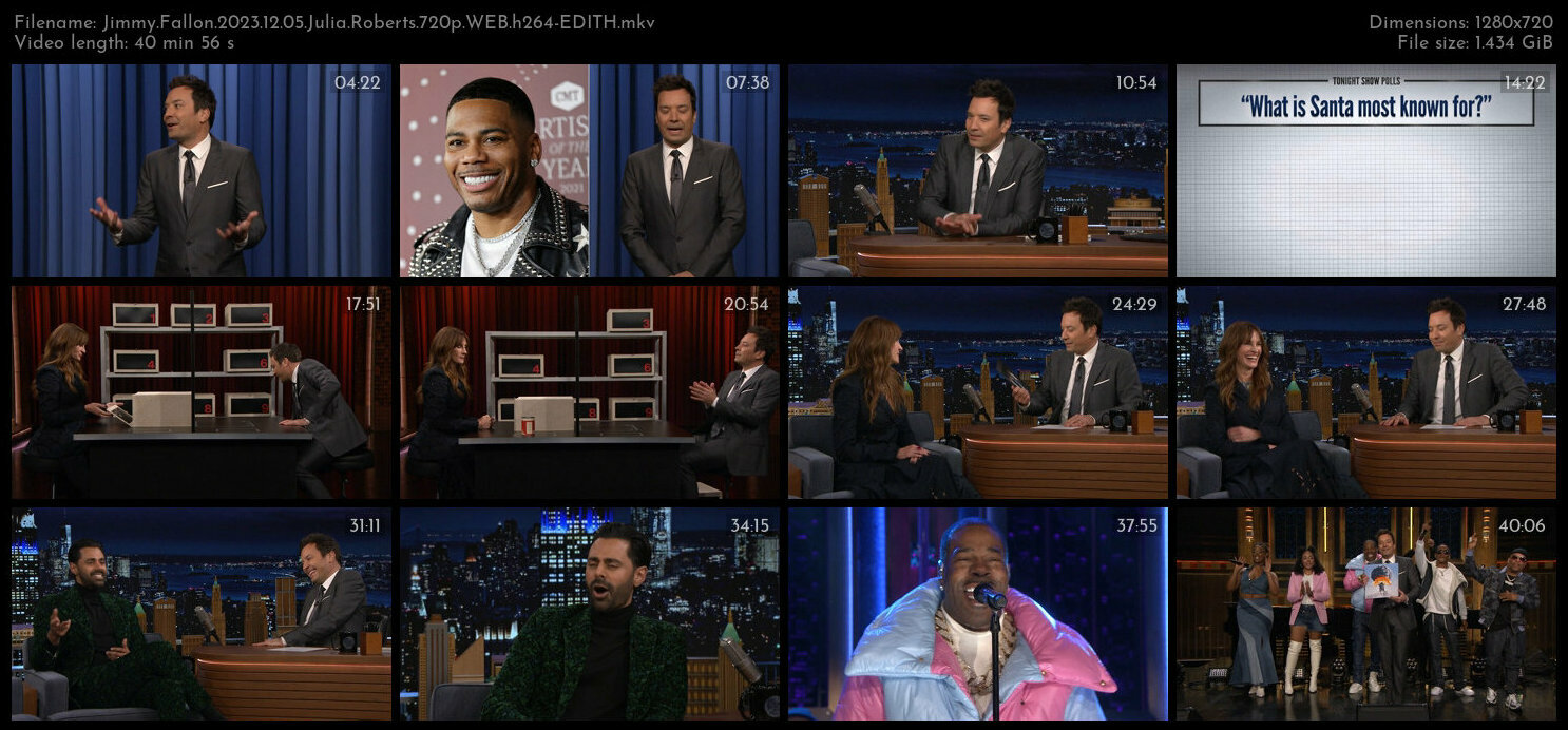 Jimmy Fallon 2023 12 05 Julia Roberts 720p WEB h264 EDITH TGx