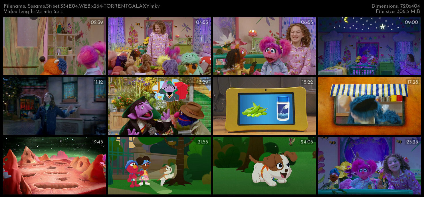 Sesame Street S54E04 WEB x264 TORRENTGALAXY