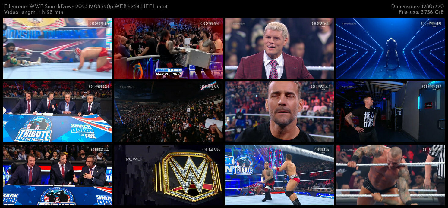 WWE SmackDown 2023 12 08 720p WEB h264 HEEL TGx