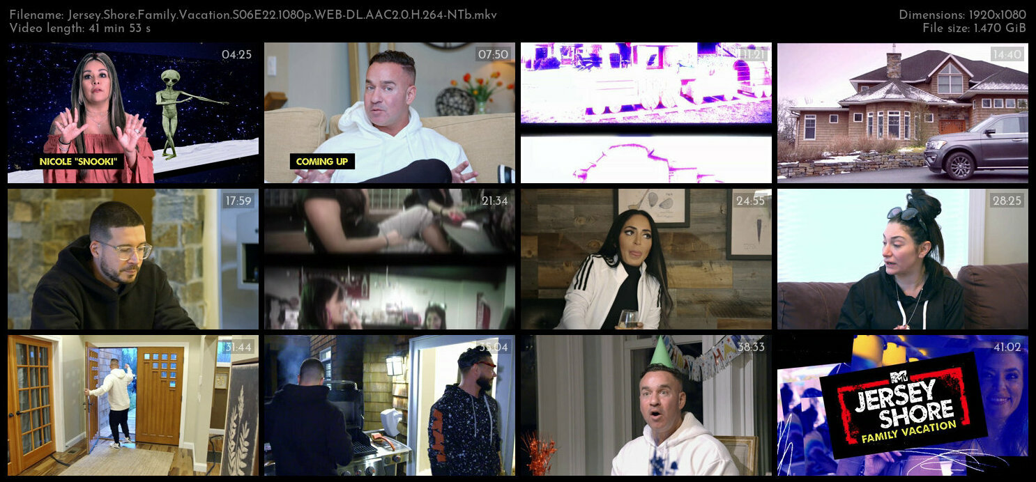 Jersey Shore Family Vacation S06E22 1080p WEB DL AAC2 0 H 264 NTb TGx