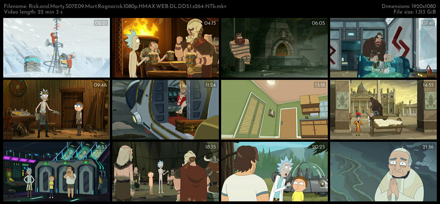 Rick and Morty S07E09 Mort Ragnarick 1080p HMAX WEB DL DD5 1 x264 NTb TGx