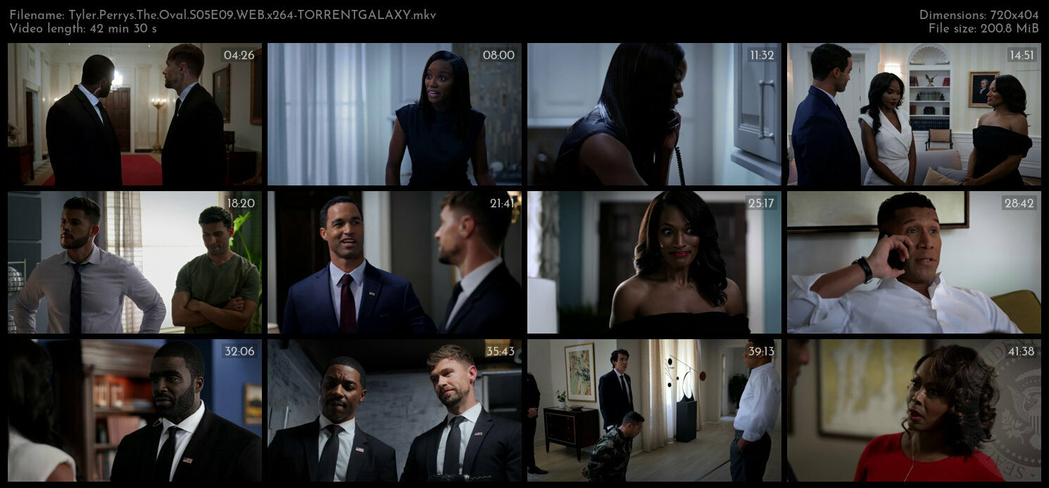 Tyler Perrys The Oval S05E09 WEB x264 TORRENTGALAXY