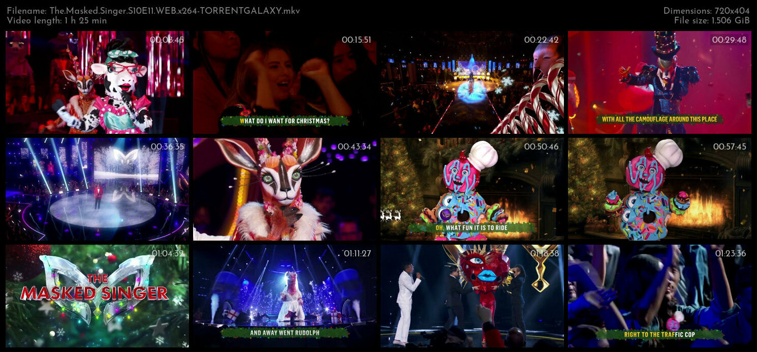 The Masked Singer S10E11 WEB x264 TORRENTGALAXY