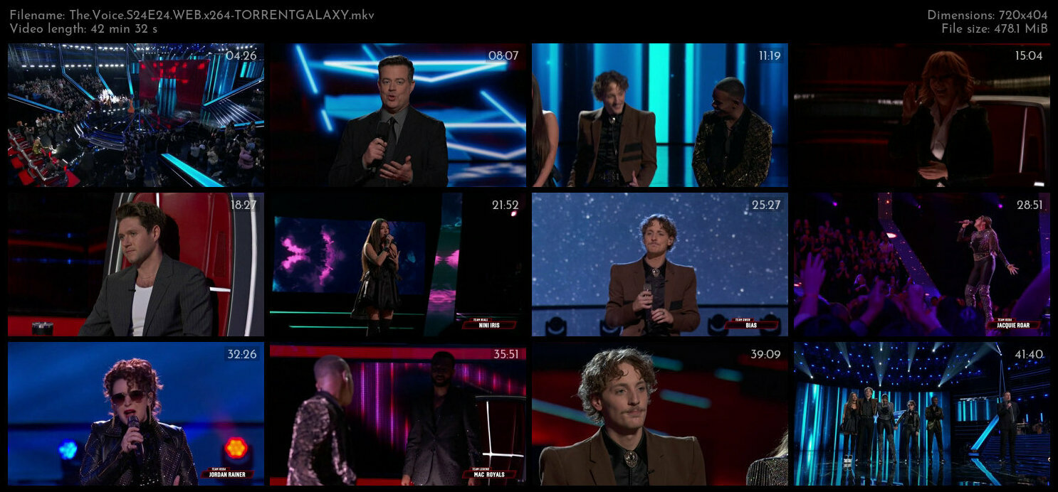 The Voice S24E24 WEB x264 TORRENTGALAXY