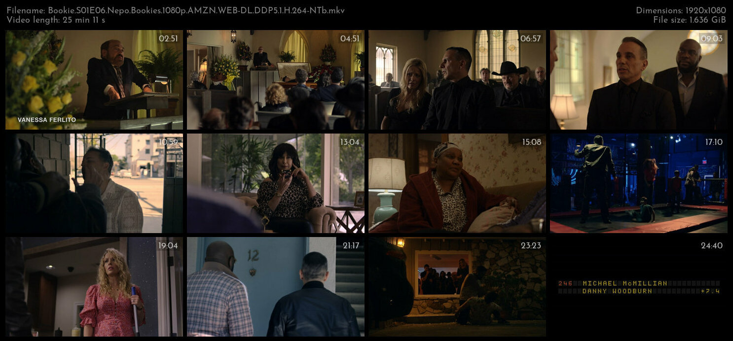 Bookie S01E06 Nepo Bookies 1080p AMZN WEB DL DDP5 1 H 264 NTb TGx