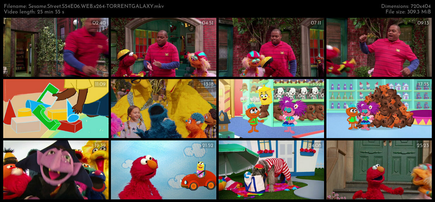 Sesame Street S54E06 WEB x264 TORRENTGALAXY