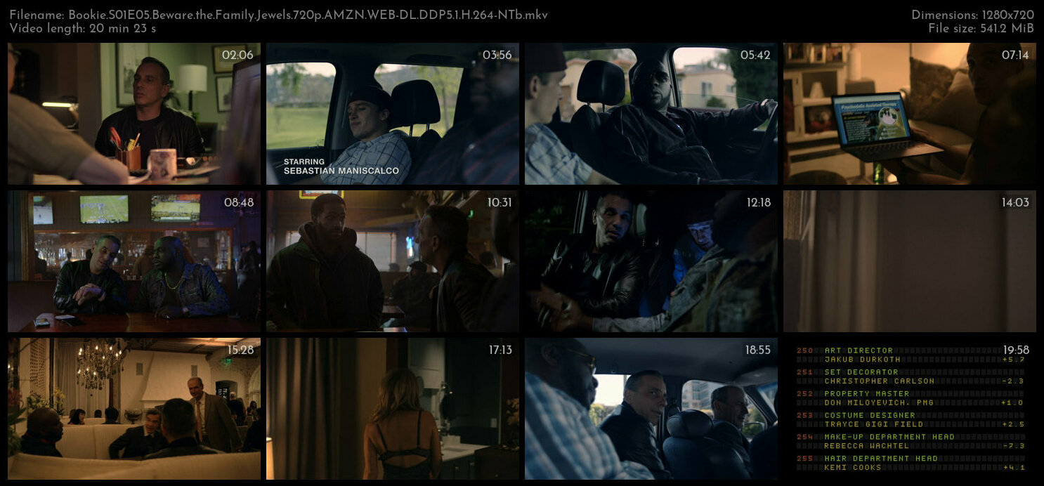 Bookie S01E05 Beware the Family Jewels 720p AMZN WEB DL DDP5 1 H 264 NTb TGx