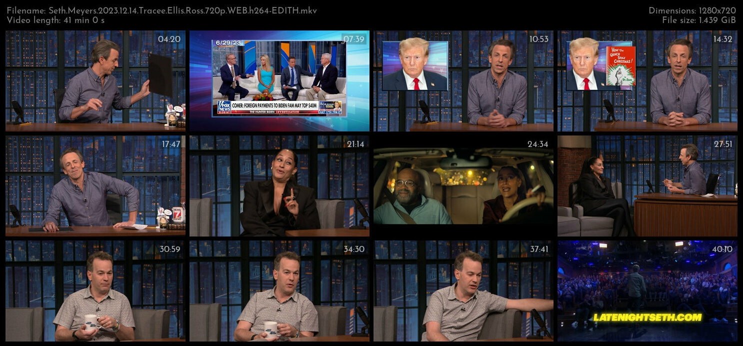 Seth Meyers 2023 12 14 Tracee Ellis Ross 720p WEB h264 EDITH TGx