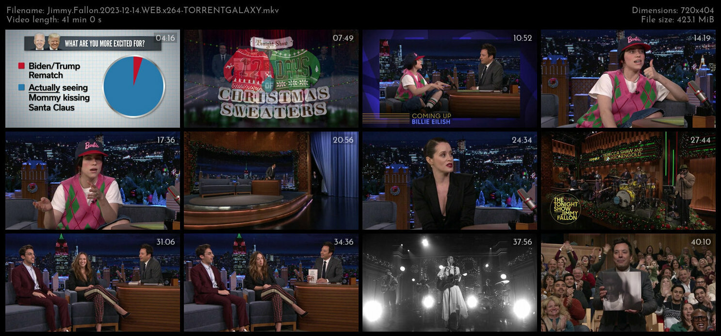 Jimmy Fallon 2023 12 14 WEB x264 TORRENTGALAXY