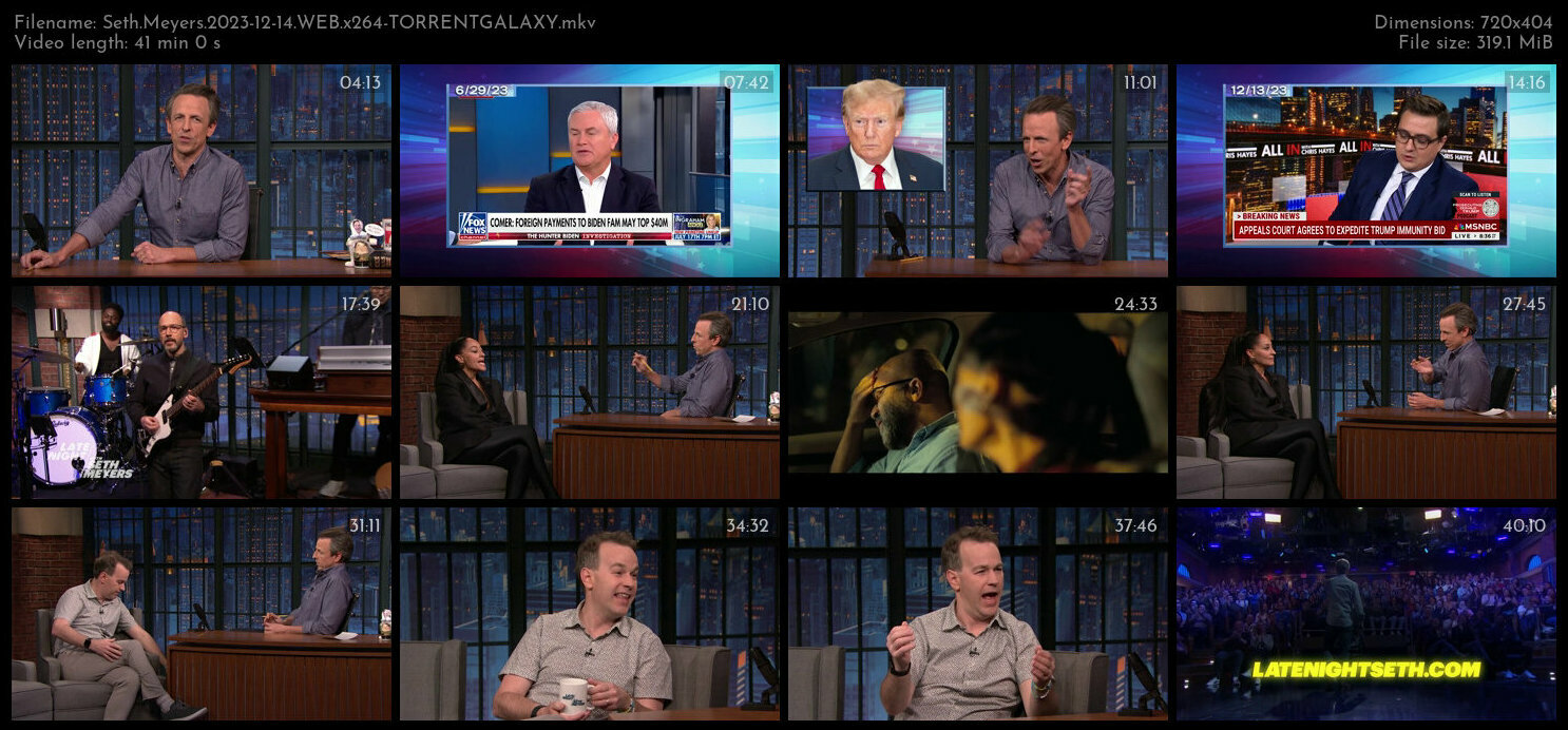 Seth Meyers 2023 12 14 WEB x264 TORRENTGALAXY