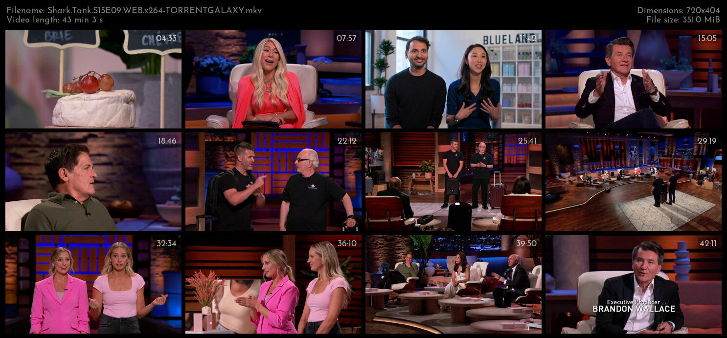 Shark Tank S15E09 WEB x264 TORRENTGALAXY