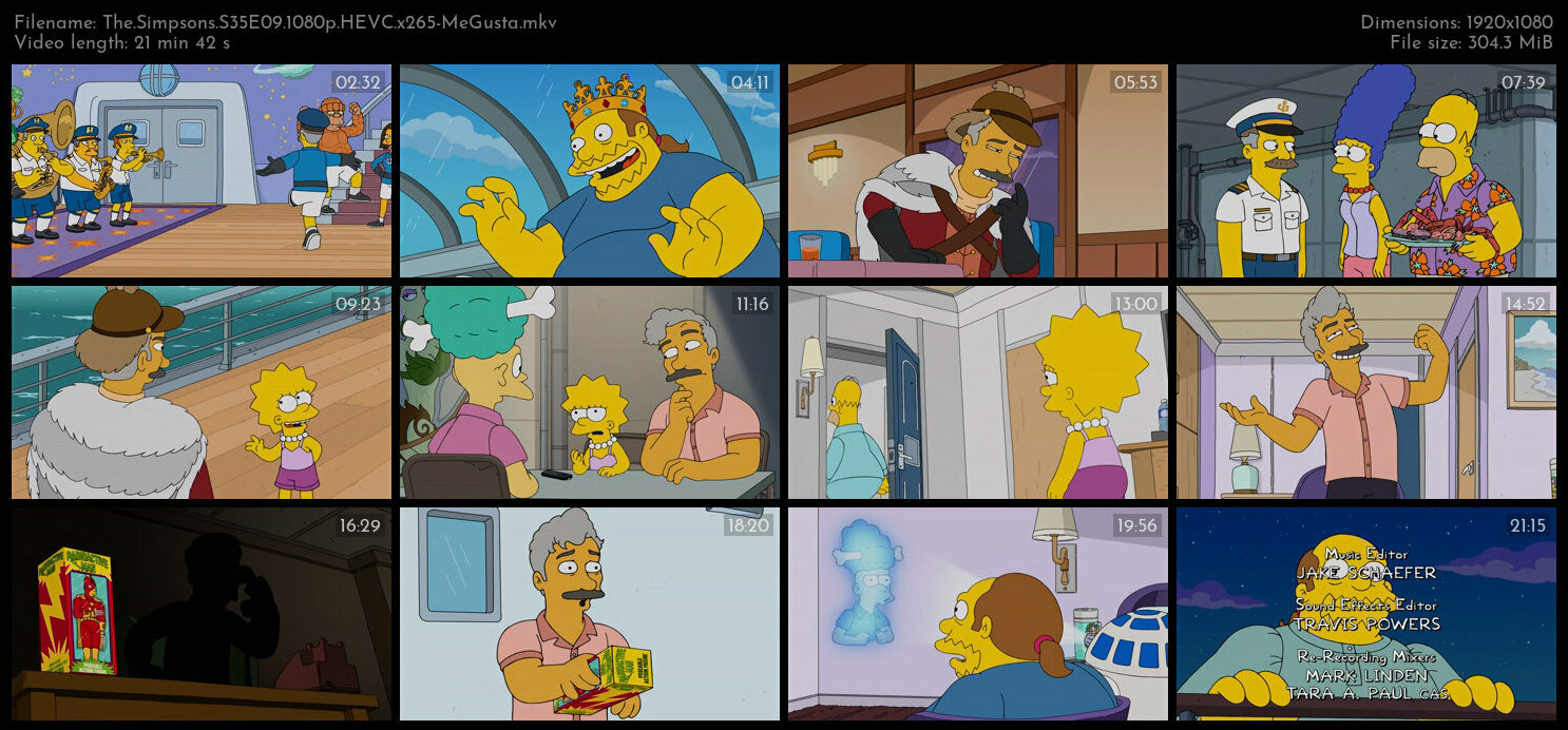 The Simpsons S35E09 1080p HEVC x265 MeGusta TGx