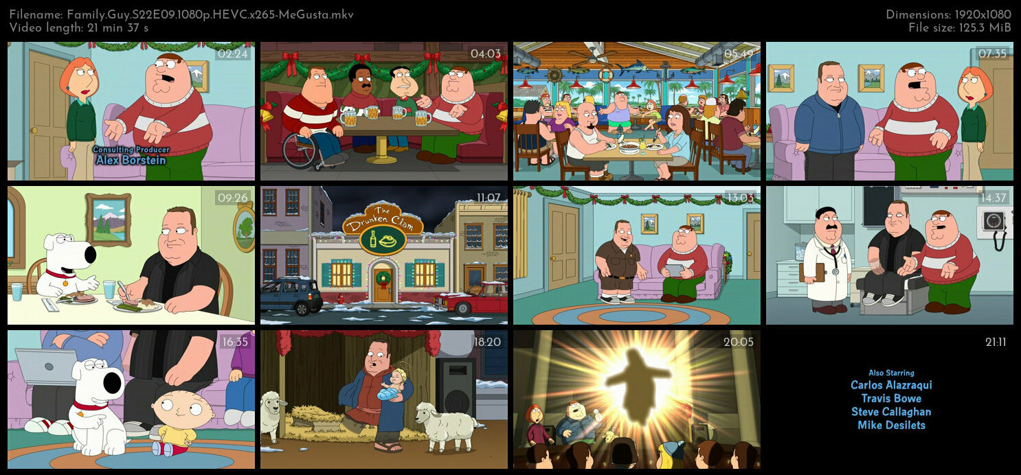 Family Guy S22E09 1080p HEVC x265 MeGusta TGx