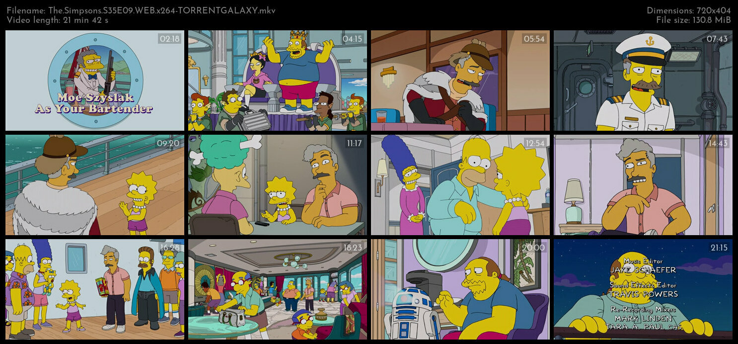 The Simpsons S35E09 WEB x264 TORRENTGALAXY