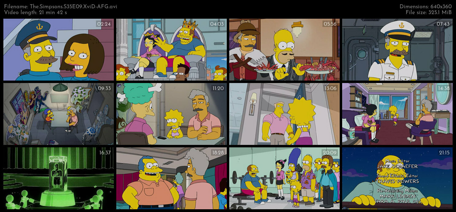 The Simpsons S35E09 XviD AFG TGx