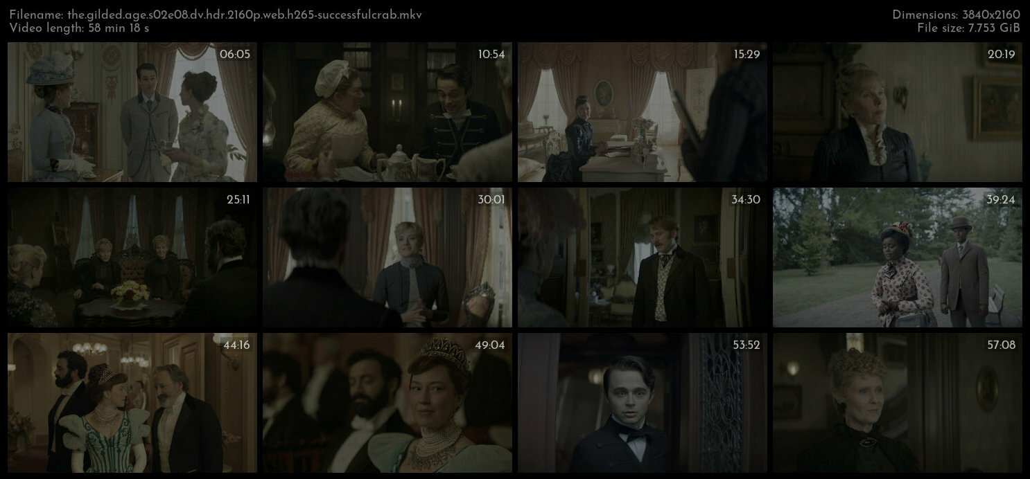 The Gilded Age S02E08 DV HDR 2160p WEB H265 SuccessfulCrab TGx