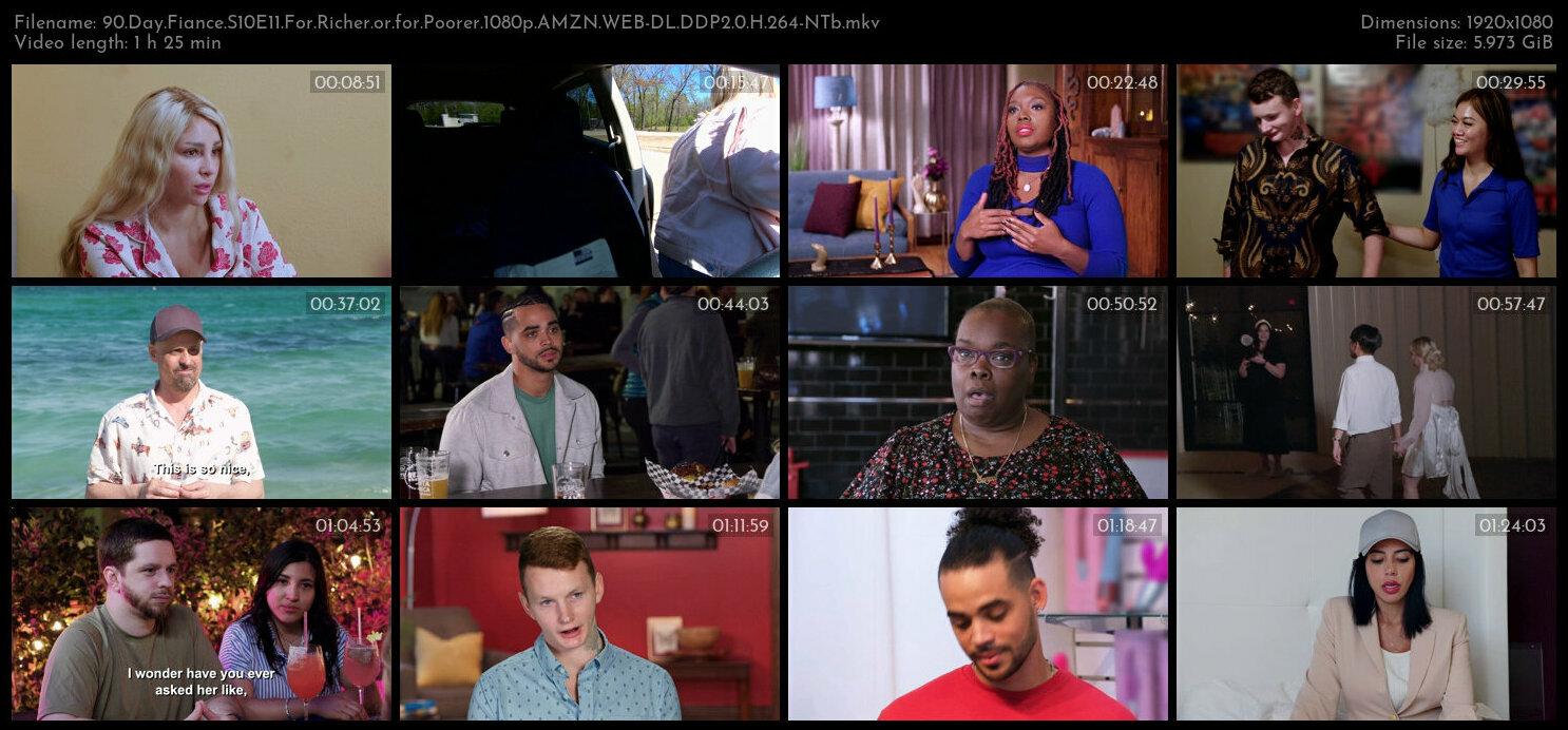 90 Day Fiance S10E11 For Richer or for Poorer 1080p AMZN WEB DL DDP2 0 H 264 NTb TGx