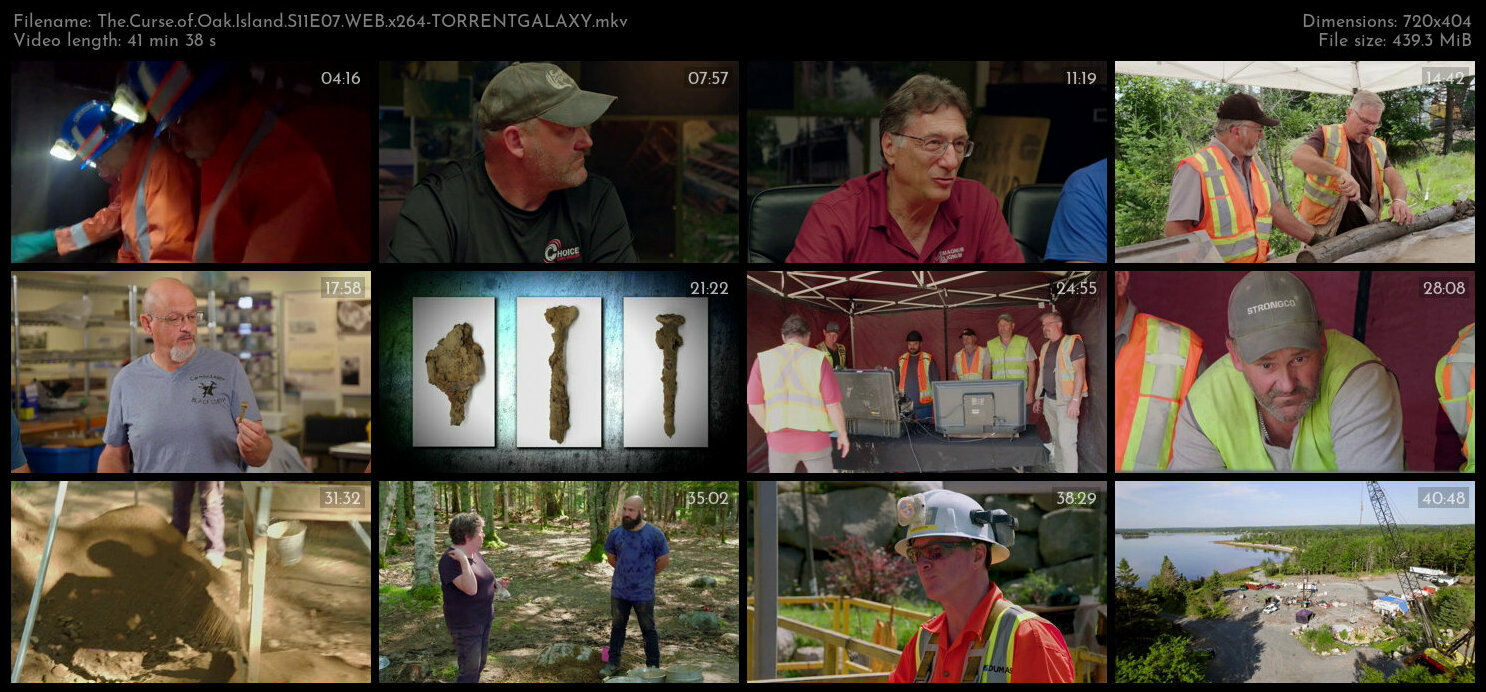 The Curse of Oak Island S11E07 WEB x264 TORRENTGALAXY