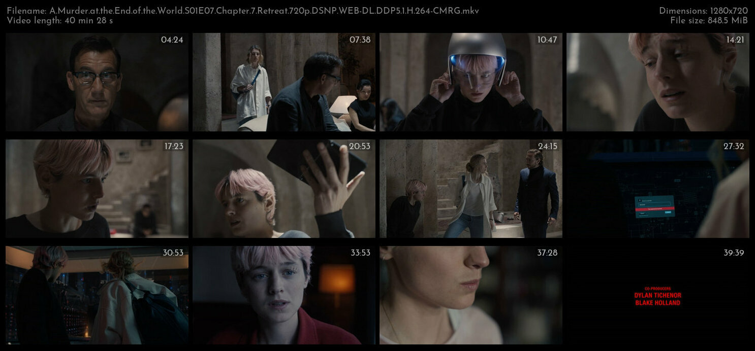 A Murder at the End of the World S01E07 Chapter 7 Retreat 720p DSNP WEB DL DDP5 1 H 264 CMRG TGx