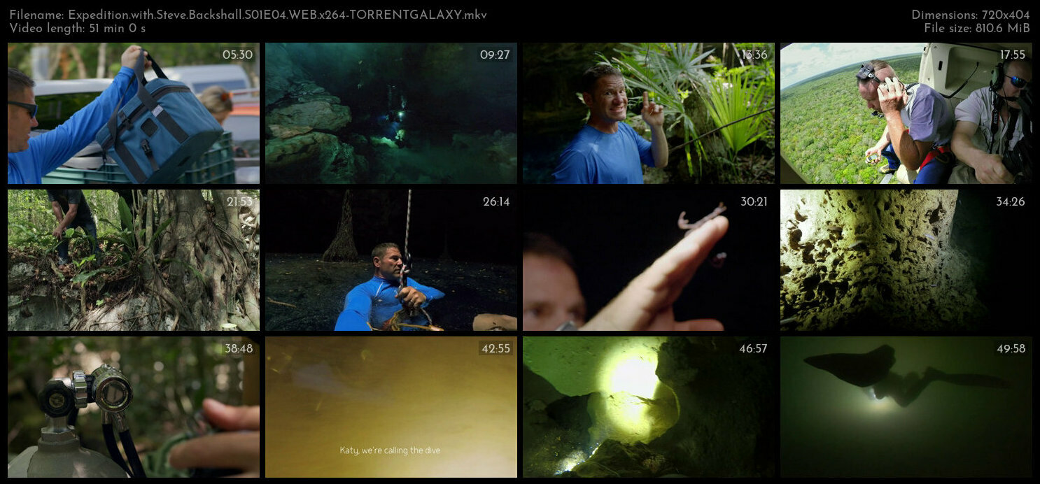 Expedition with Steve Backshall S01E04 WEB x264 TORRENTGALAXY