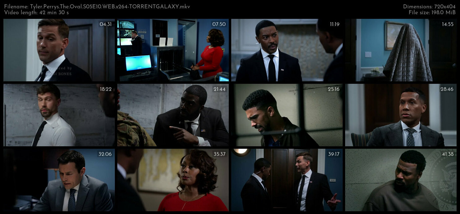 Tyler Perrys The Oval S05E10 WEB x264 TORRENTGALAXY